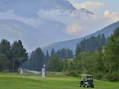 Campo da golf di Pragelato © Golf Pragelato